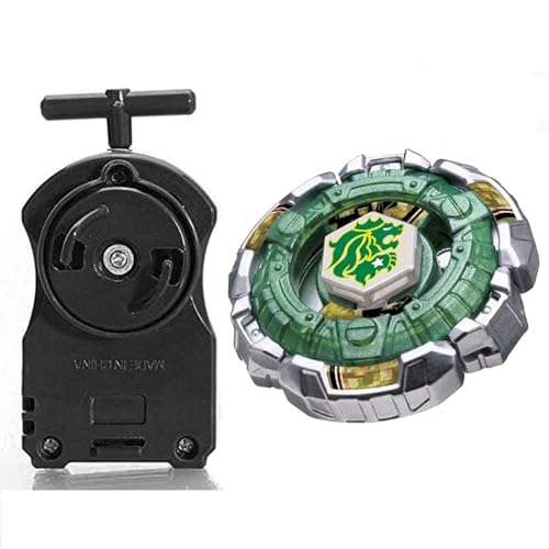 Metal Fusion Bay Burst Blades Launcher Set, Blayde Blades Metal Fury, Battling Tops Bay Battle Blade BB-106 Fang Leone 130W2D Burst Toy, Gaming Top Toys for Boys 6-8-12, Gift for Children 5-7
