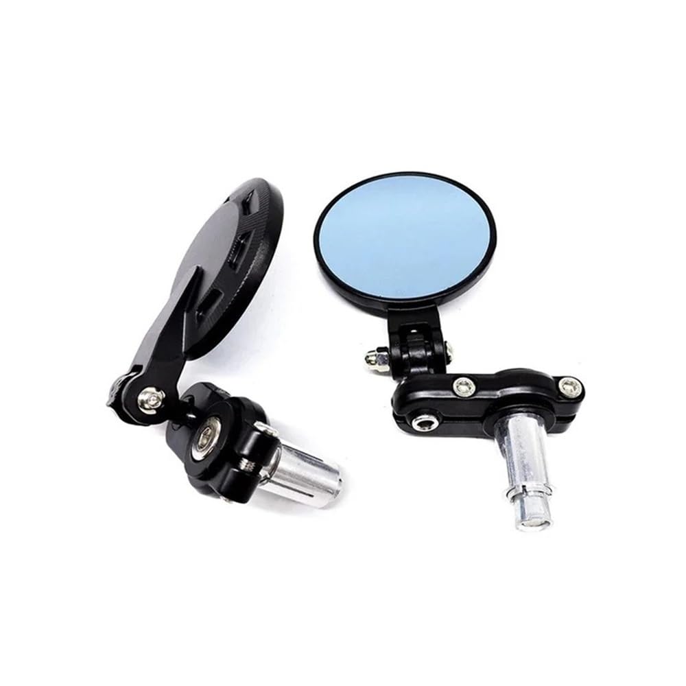 motos Miroir vélo Moto Rétroviseurs Latéraux Ronds À Embout Guidon Pour Keeway K-Light Pour Keeway Superlight 125