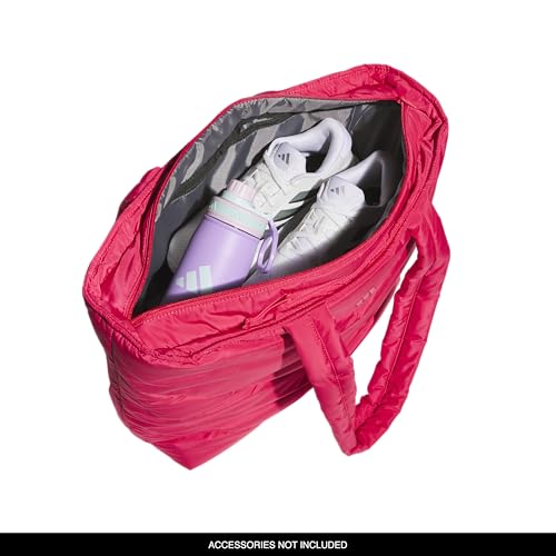 Image of adidas Quilted Puffer Tote Bag