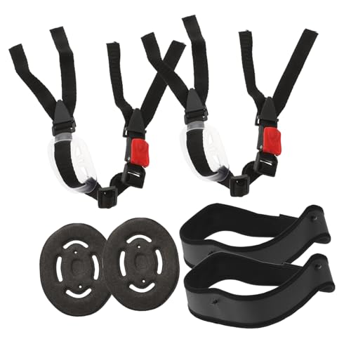 jojofuny 2sätze Schutzhelm-schutzset Mit Innenfutter Kinnriemen Und Polster Für Outdoor-sicherheitshelme Helmprotektoren Für Werkstätten Und Sport