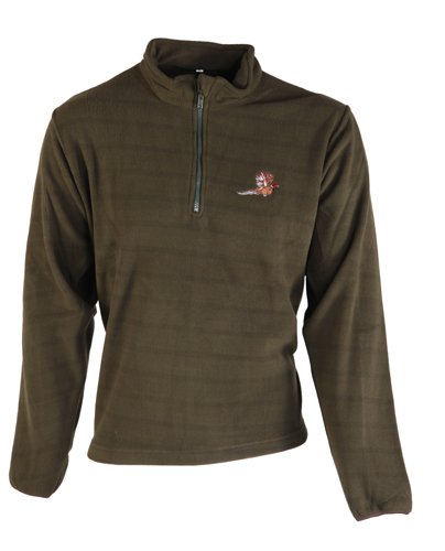 Riverside Pull en Polaire avec col zippé et Logo Vert XL Vert Cover