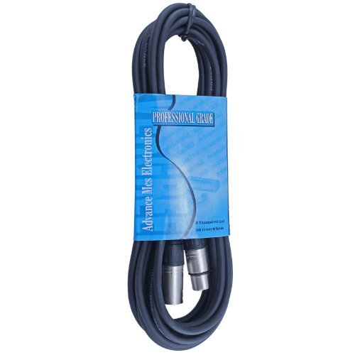 MCSPROAUDIO Male to Female XLR Microphone Cable (20 ft)