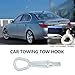 ECSiNG Tow Hook Bolt Replacement 72157070643 Compatible with BMW 1 3 5 7 X5 X3 Series E53 E60 E61 E63 E64 E65 E70 E87 E90 E91 Towing Hook