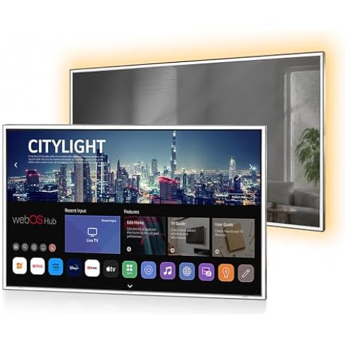 Soulaca 43" Smart Mirror TV with webOS LED Light & Built-in WiFi