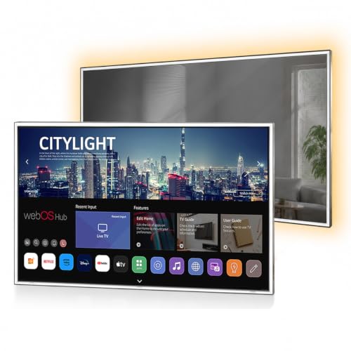 Soulaca 43" Smart Mirror TV with webOS LED Light & Built-in WiFi