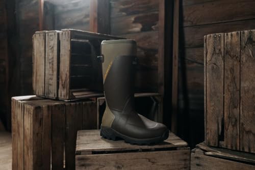 Muddy Outdoors DV8 17" 1000 Gram Insulated Rubber Boots Rubber Clay Men's 12 D by MUDDY - Image 2