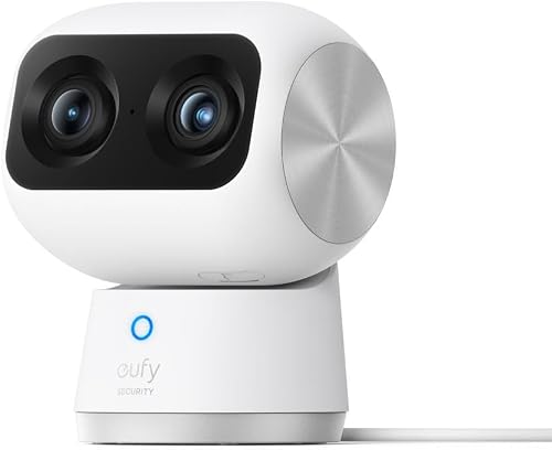 eufy Security Indoor Cam S350, Dual Cameras, 4K UHD Resol…