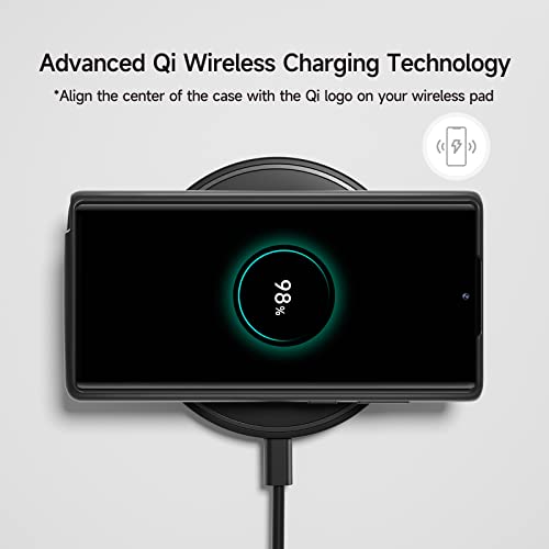 Lvfan For Samsung Galaxy S22 Ultra Battery Case, 10000Mah Fast Charging & Wireless Charging Large Capacity Battery Pack, Portable Extended Battery Charger Case For Samsung Galaxy S22 Ultra (6.8Inch) #TOP2