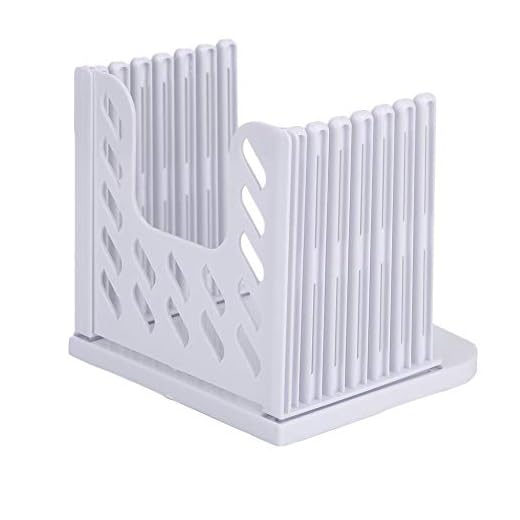 Herramientas duraderas de rebanado de Pan ABS Cortador de Pan Molde Herramienta de Corte de Pan Tostadora Cortadora de sándwich Herramientas de pastelería Herramientas de Cocina - Blanco