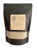 Salt Traders French Grey Sea Salt - Moist Coarse Grain - Hand-harvested - Sel Gris - 8oz Net Wt. Zip Bag