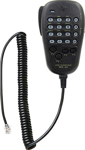 Pasow Replacement Microphones Mic Cable Cord Wire For Yaesu Mh-36 Mh-36A6J Mh-36B6Js Mh42 Mh-42B6J Mh-42C6J Mh-48 Mh-48A6Ja Mh-48A6J Ft-1500M Ft-2800M Ft-7100M Ft-7800 Ft-8800 Ft-8900 Ft-8900R #TOP4