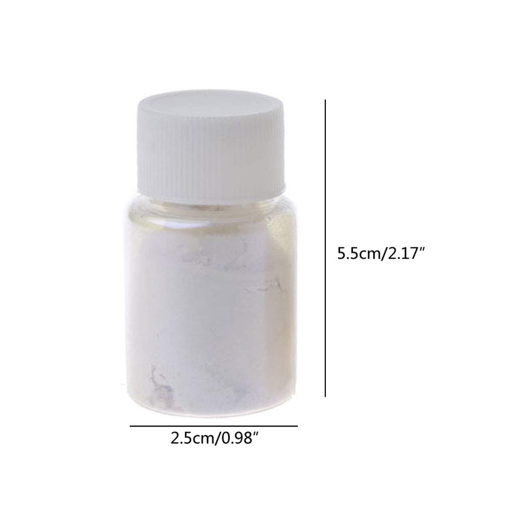 Pigmento de perlas de 8 colores para pigmento de resina de diamante polarizado nacarado, kit de fabricación de joyas, polvo cosmético