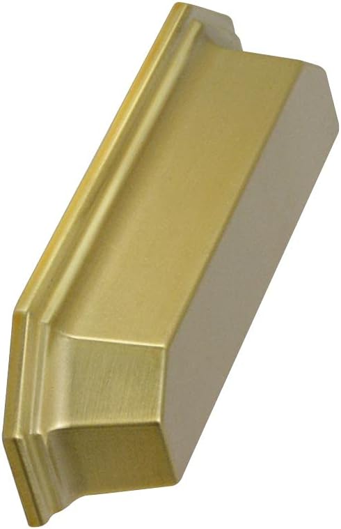 #2685 Windsor 3 in. and 3-3/4 in. Cup Pull, Brushed Brass - 10 Pack