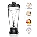 Produktbild Protein Shaker Flaschen, 350ML Shaker Cup Gym Wasserflasche für Protein, Haferflocken, Babynahrung, Dinks und Milch, Mixflasche Shake Flaschenmischer für Männer & Frauen im Büro, zu Hause (350ML)