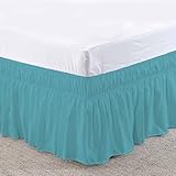 Améliorez la décoration de votre chambre avec notre cache-sommier plissé multifonction, parfait pour tous les types de lit tels que les têtes de lit, les pieds de lit et les lits réglables. Conçu pour résister au rétrécissement, il reste élégant après le lavage. Entretien facile : lavage en machine à l'eau froide sur cycle délicat, éviter l'eau de Javel, et sécher au sèche-linge à basse température. Améliorez votre espace sans effort