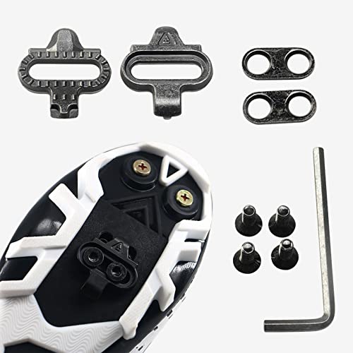 BEIDUOYANG Bicycle Pedals,Bike Accessories, Mountain Shoe Cleats for SH51 SPD Cleats Calas Tocas Cycling Shoe Multiple Release Pedal Cleats - Thumbnail 7
