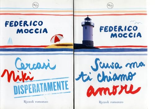  Federico Moccia Scusa ma ti chiamo amore + Cercasi Niki disperatamente Rizzoli