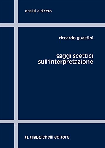 Saggi scettici sull'interpretazione