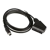 cable peritel freebox mini 4k  Dolity Câble de Jeu Vidéo de RGB Péritel à 9Pin Connecteur adapté à Sega Megadrive 2 -1,8m
