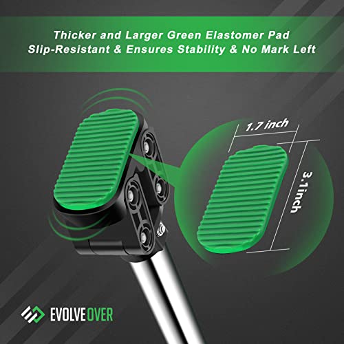 Evolveover Door Frame Pull Up Bar For Doorway No Screw Portable Pullup Chin Up Bar Indoor Adjustable Strength Training Pull-Up Bars For Home Workout Max Load 440Ibs Fit 28.3''- 36.2" Doorframe #TOP3