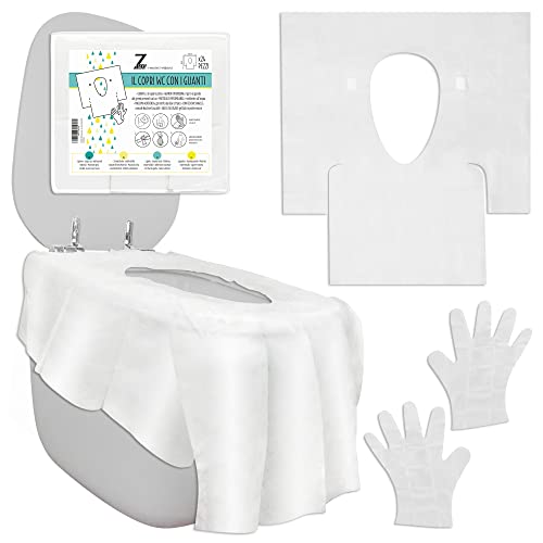 Gants De Toilette Jetables Déliktess MFB Provence - 200 Pièces - 15x22 Cm