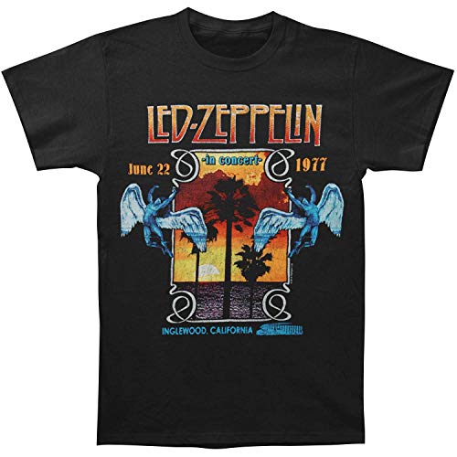 Led Zeppelin Men's Inglewood Slim Fit T-Shirt XX-Large Black by Led Zeppelin - Used condition - US$14.47
