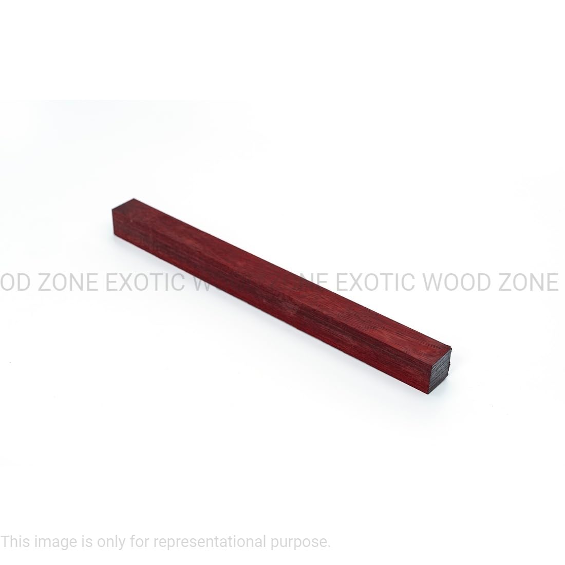 Exotic Wood Zone Bloodwood Turning Board 1" x 1" x 12" Hobbywood Blanks
