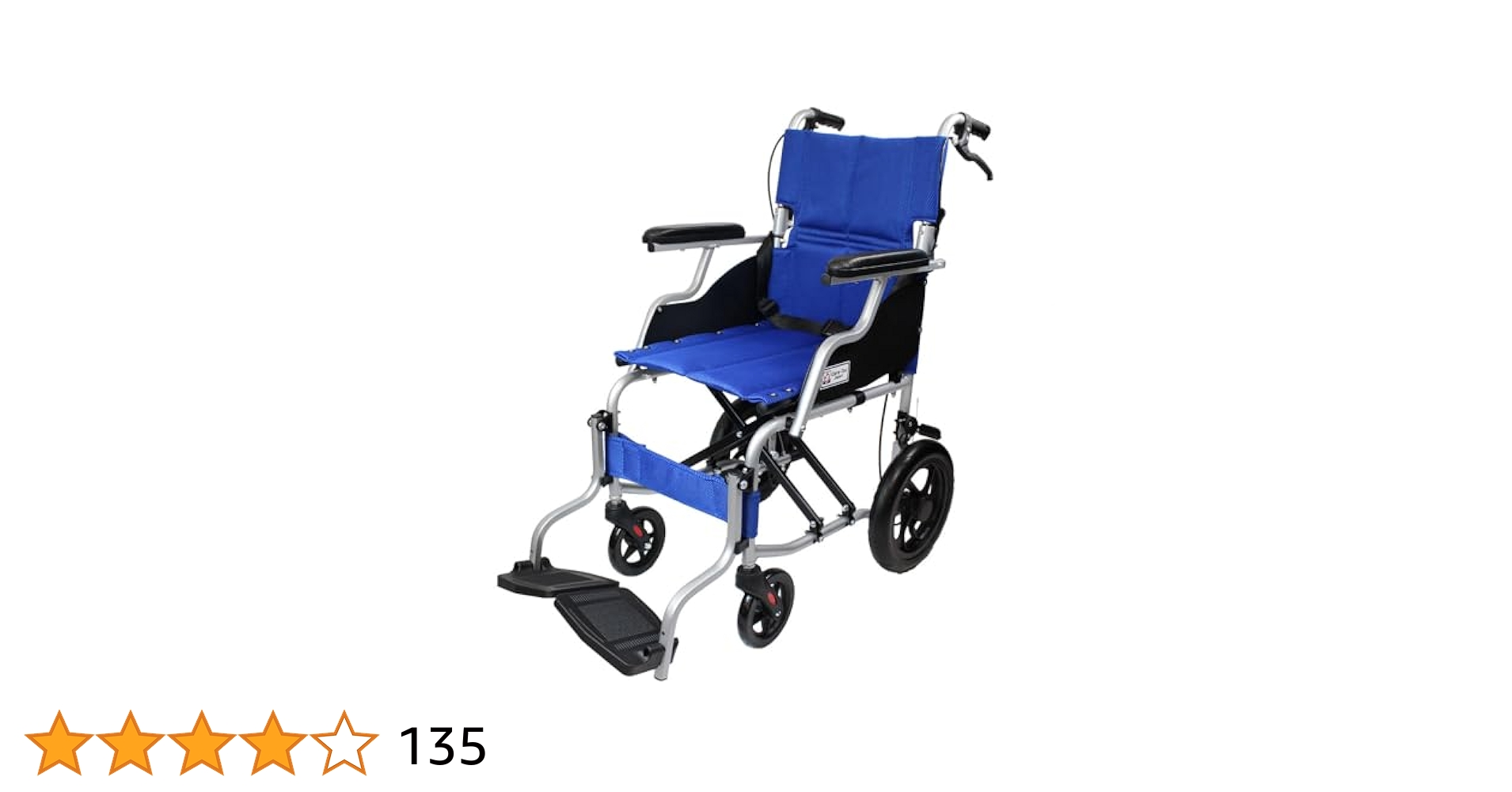 ケアテックジャパン 介助式車椅子CA-80SU スマイル ブルー【中古】 ケアテックジャパン】介助式車椅子 スマイル 介助式 CA-80SU