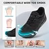 Zapatillas ortopédicas para hombre OrthoComfoot para diabéticos, anchas, para caminar: cómodas con soporte de arco para fascitis plantar, deportivas casuales, recuperación de juanetes hinchados, para alivio del dolor de pie y talón 4