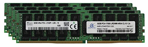 Hynix original 128 GB ( 4 x 32gb ) LRDIMMT[o[AbvO[hfor HP ProLiant ml350 g9 ddr4 2133 MHz pc4 ? 17000 ECC[hReduced IMB`bv4r