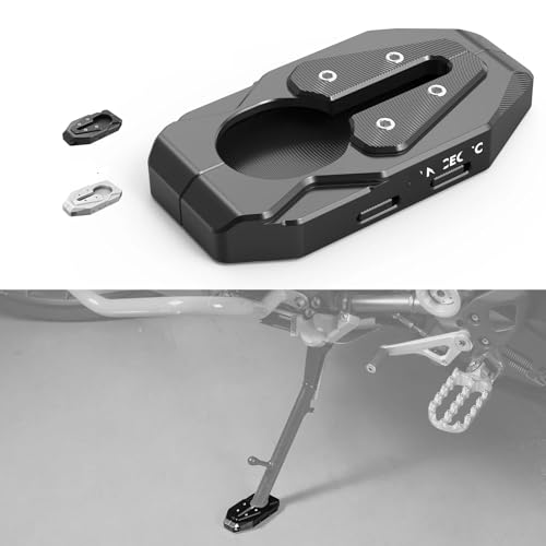 Béquille côté pied agrandir pad pour R1250GS 2019-2023 et R1200GS plaque extension