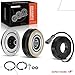 A-Premium Air Conditioner AC Compressor Clutch Kit Compatible with Chevrolet Silverado, Tahoe, Suburban, Express, Avalanche, C3500HD & GMC Sierra, Yukon, Savana & Cadillac Escalade, 10S17F Compressor
