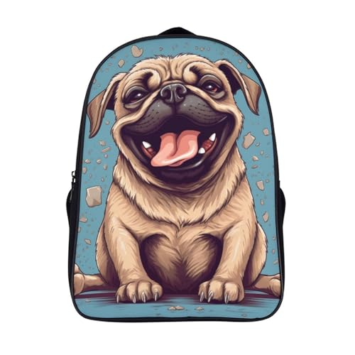 Mochila escolar de dibujos animados 3D con espacio amplio de 40x28x16cm para niños