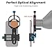 Three Triping 3-Axis Spotting Scope Phone Adapter and Telescope Phone Mount – Universal Binocular Phone Adapter Fits Most Smartphones & 30–57mm Eyepiece Sizes