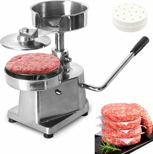 DFEDHF Commercial Hamburger Press Patty Maker,Manual Burger Forming Machine,Burger Press Tool,for Meat, Vegetables, Beef