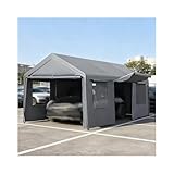 Robustes Carport-Dach Mit Metallrahmen, Wetterfest, Für Traktoren, LKWs, Wohnmobile Und SUVs