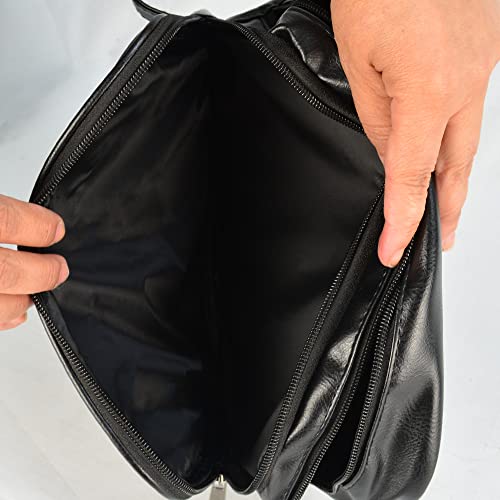 Necessaire Masculina Frasqueira Viagem Classic Preto CBRN18987