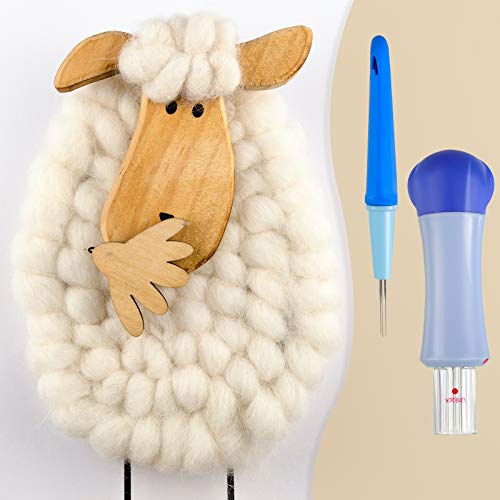 image for WILLBOND Needle Felting Tool Pen Style with 3 Needles and Punch Style 