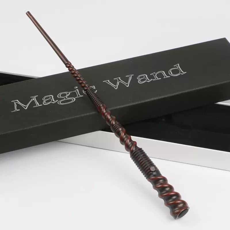 Image of MilesMagic Harry Potter Wand With Magic Spell And Platform Ticket | Wizard Cosplay Light Up LED Sorcerer's Witchcraft Magic Dress Up Wand For Potterheads | 33 Cm | (Cho Chang), Multicolor