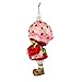 Kurt Adler Glass Strawberry Shortcake Ornament
