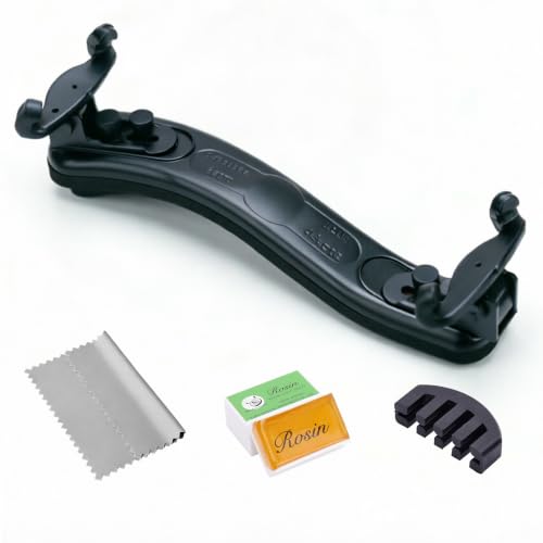 Violin Shoulder Rest for 4/4 & 3/4 Size, Ergonomic Adjustable Shoulder Rest with Soft EVA Foam...