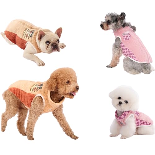 Sniff & Soul Sherpa Dog Jacket - Ultra Plush Fleece Winter Dog Coat with Back Zipper, Modern Colorblock Design, Warm & Durable, Machine Washable for Small and Medium Dogs - Image 7
