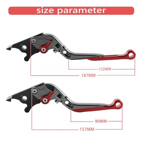 Levier de frein moto CFMOTO 450MT commande embrayage 2023 2024 - 4