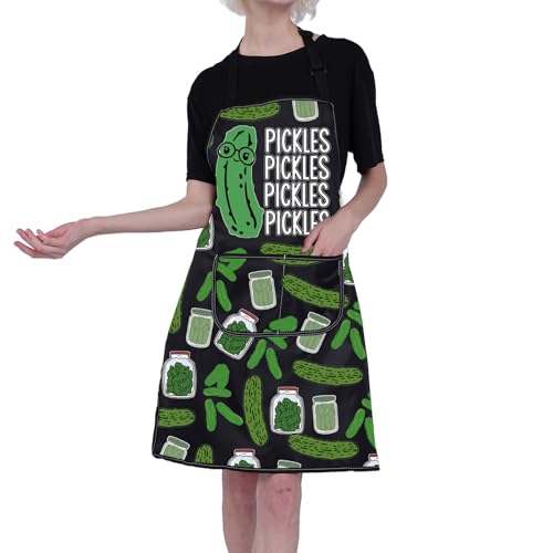 Tablier Pickles BNQL pour chef cuisinier adepte de cornichons