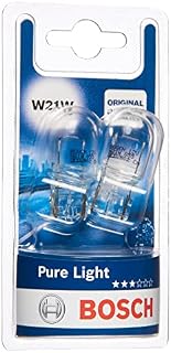 Bosch W21W Pure Light żarówki samochodowe 12 V 21 W W3 x 16d 2 sztuki