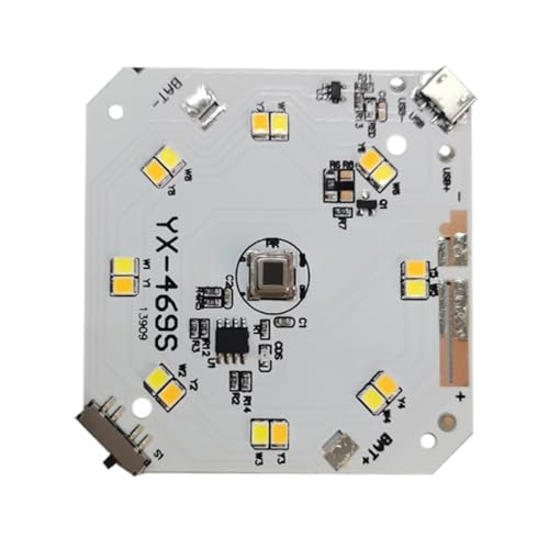 Placa de lámpara infrarroja con puerto de carga USB para varios espacios, diseño simple, módulo de sensores infrarrojos