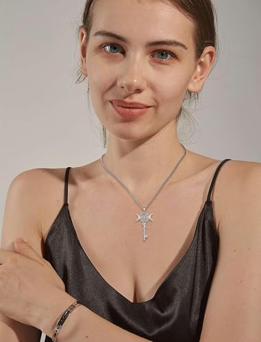 Collar Hecate Plata 925 Joyería Paganismo Wicca Mujer