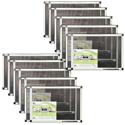 Fenestrelle Expandable Window Screen 12"-40" x 15" - 10 Pack