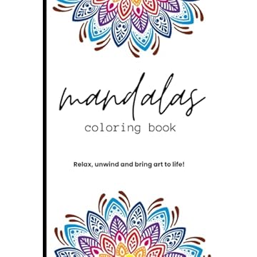 Capa do livro Whimsy & Wonders: Mandalas Coloring Book: Relax, Unwind, and Bring Art to Life! (Portuguese Edition)