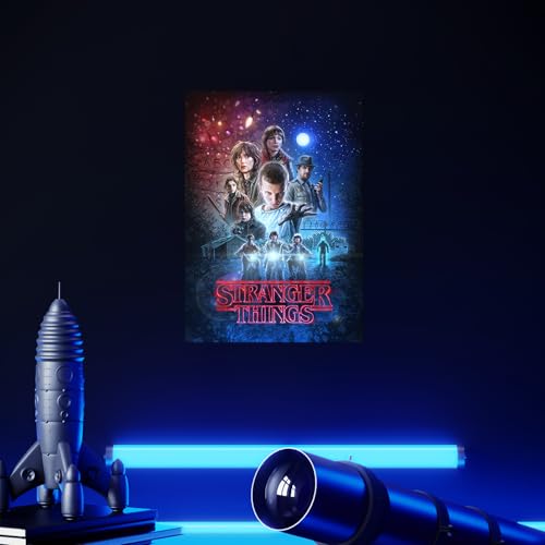 Poster Métallique Stranger Things pour Décorer sans Abîmer les Murs - 6